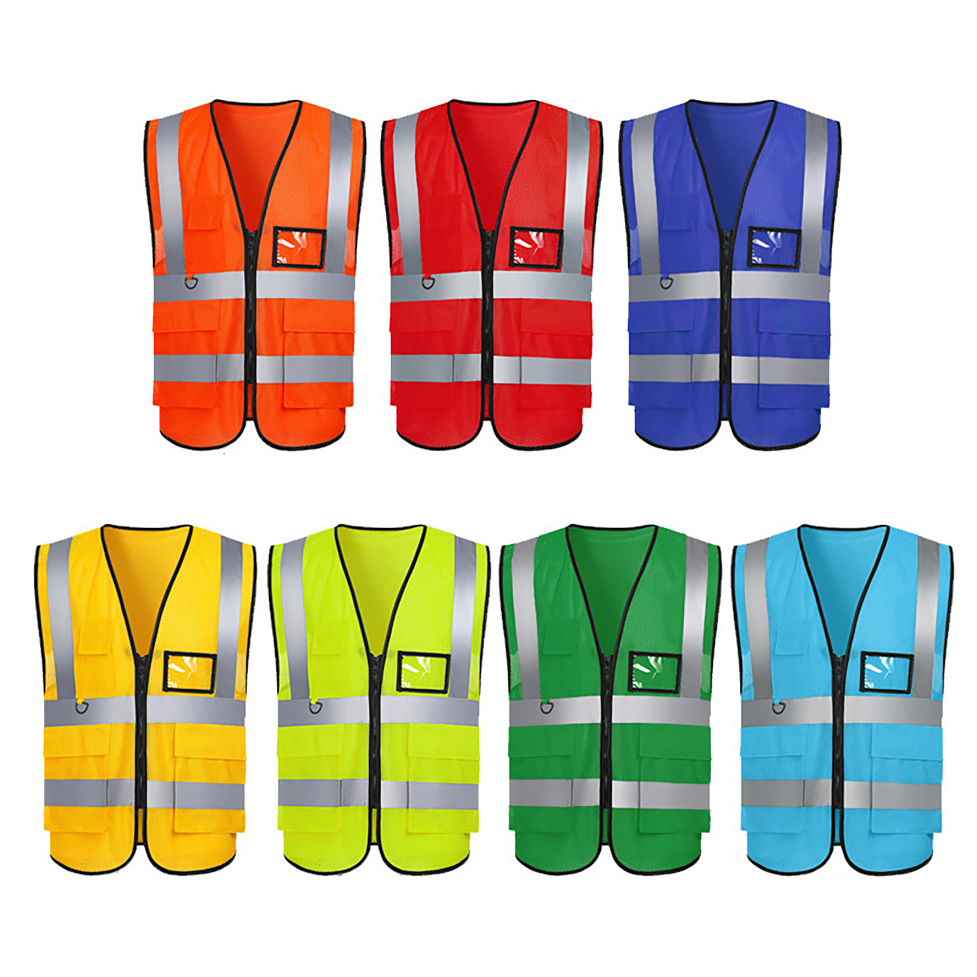 High-Visibility Reflective Safety Vest 6