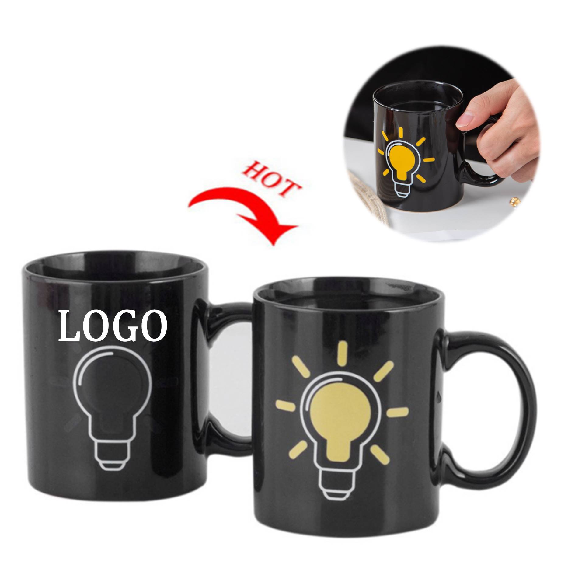 Custom Heat Changing Coffee Mug 3