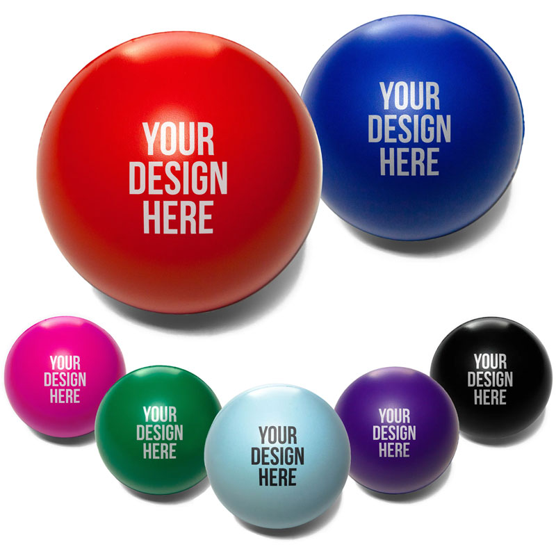 Promotional Round Stress Relievers 2