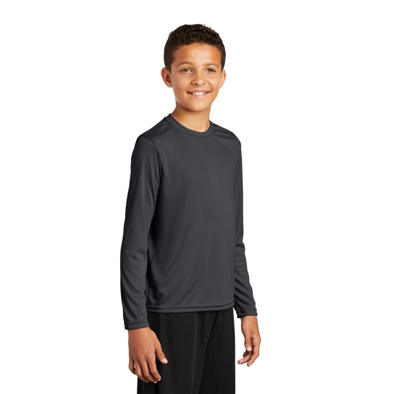 Sport-Tek Youth Long Sleeve PosiCharge Competitor Tee. 46