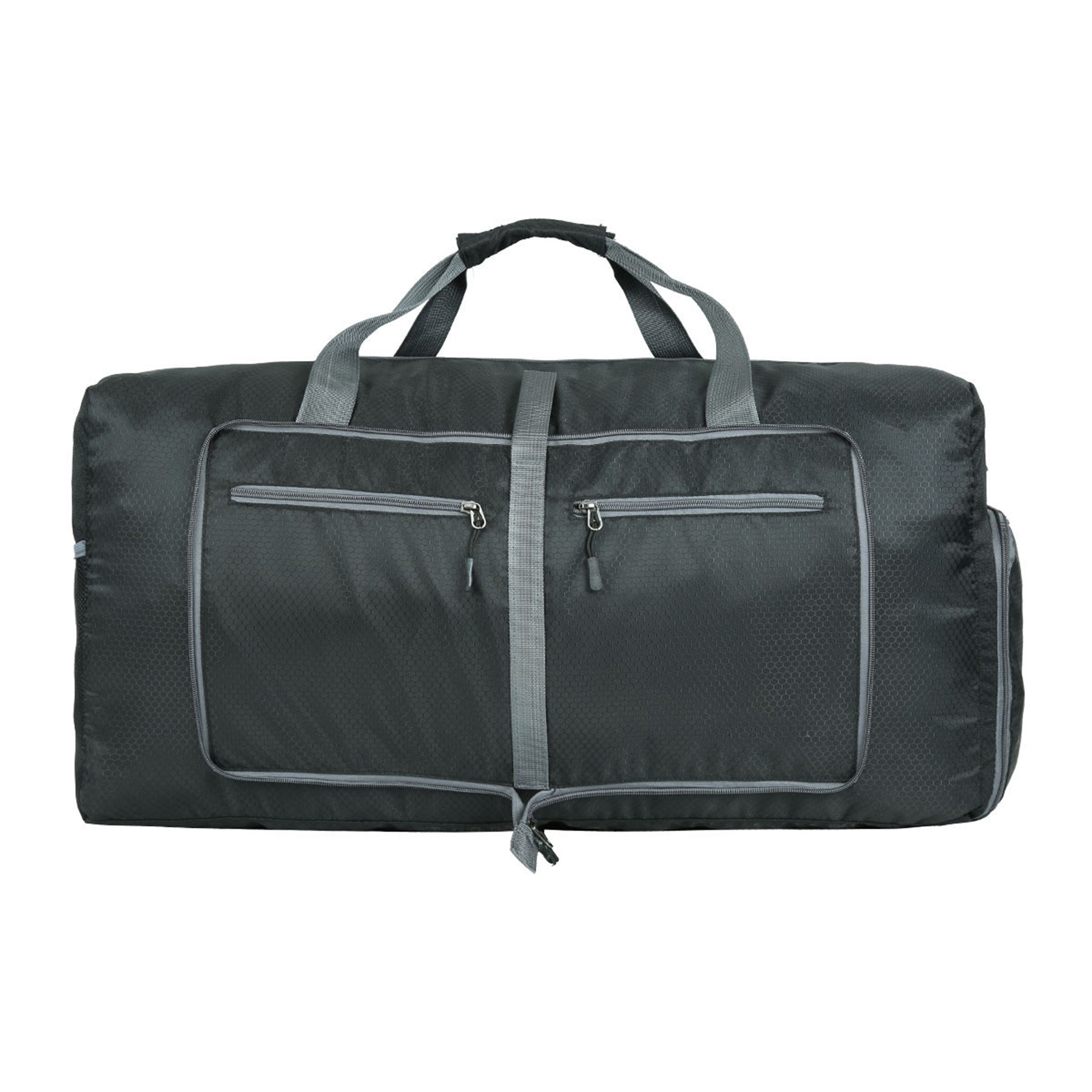 70L Large Foldable Travel Duffle Bag with Shoes Compartment 3