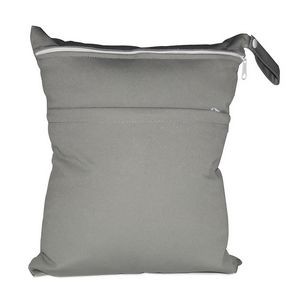 Wet Dry Bags with Two Zippered Pockets for Baby Diapers 21