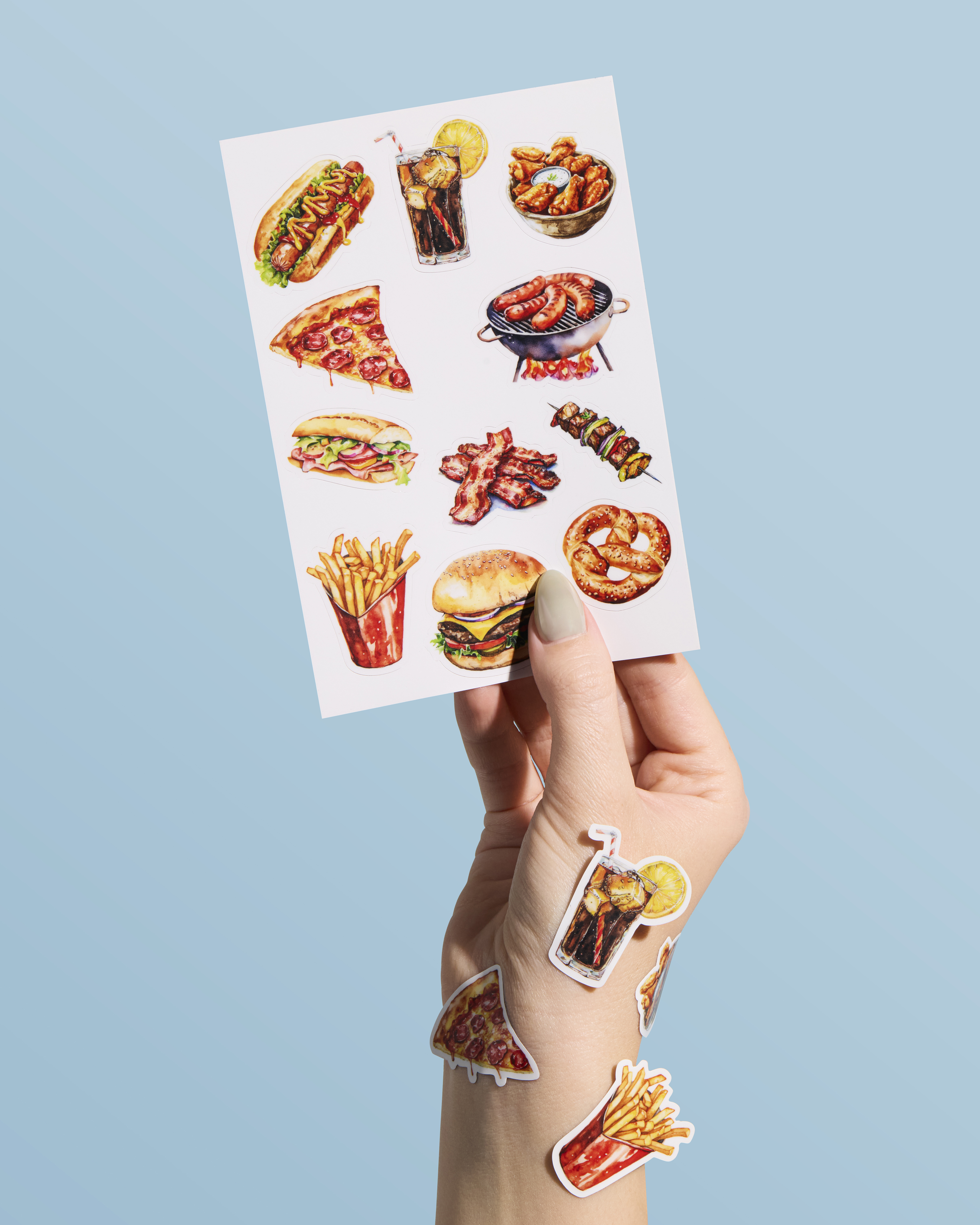 4"x6" Custom Sticker Sheets 2