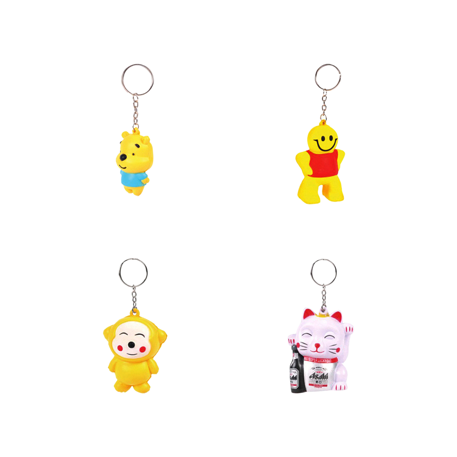 Novel Toy Stress Reliever Keychain 5