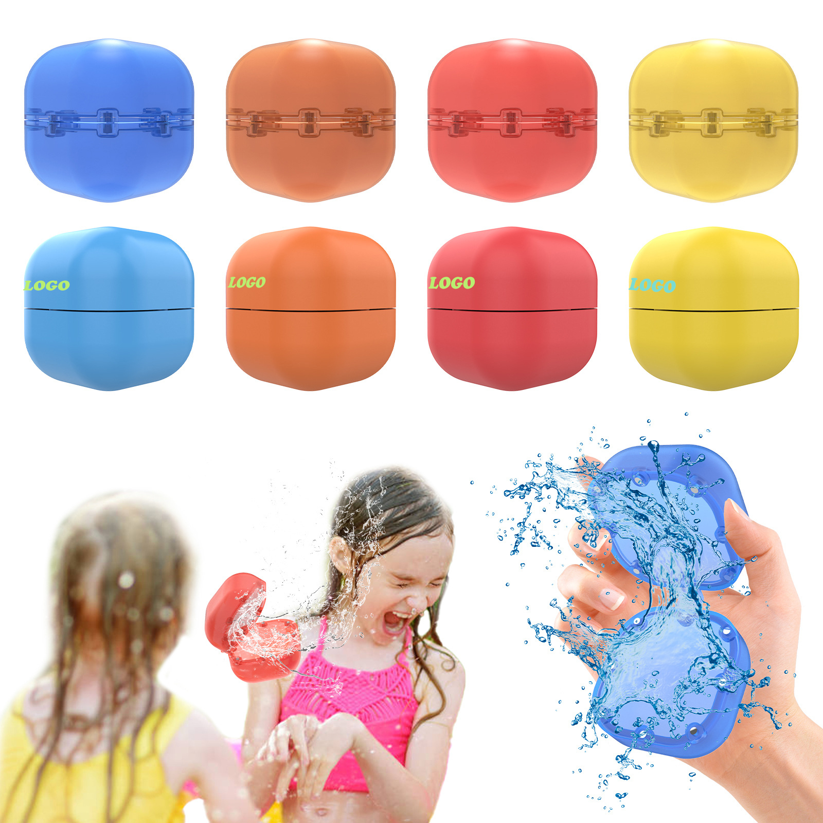 Water Balloons Quick Fill Self Sealing for Kids Adults 2