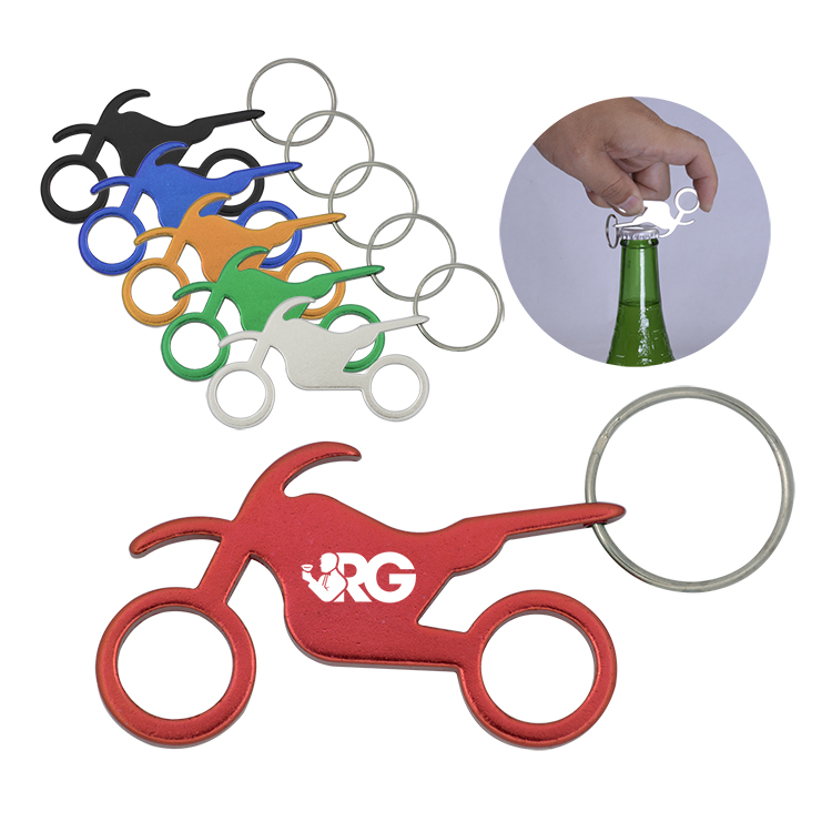 Motorcycle Bottle Opener w/ key ring-Close Out 6