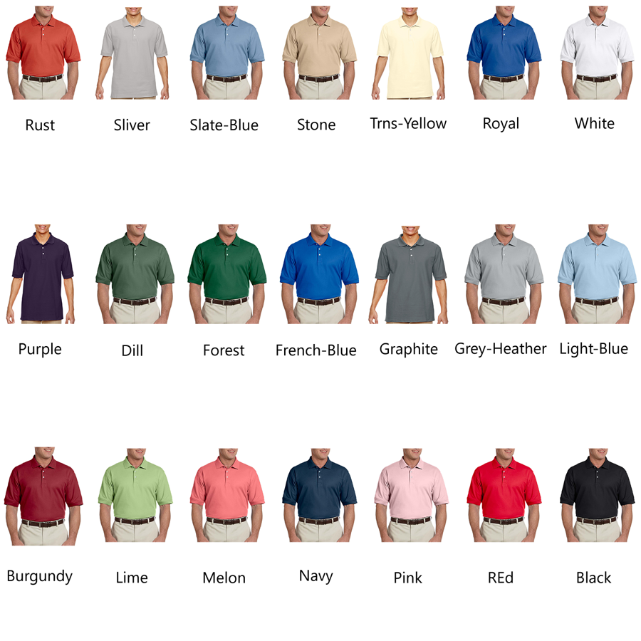Devon & Jones Men's Short-Sleeve Polo Shirts 9