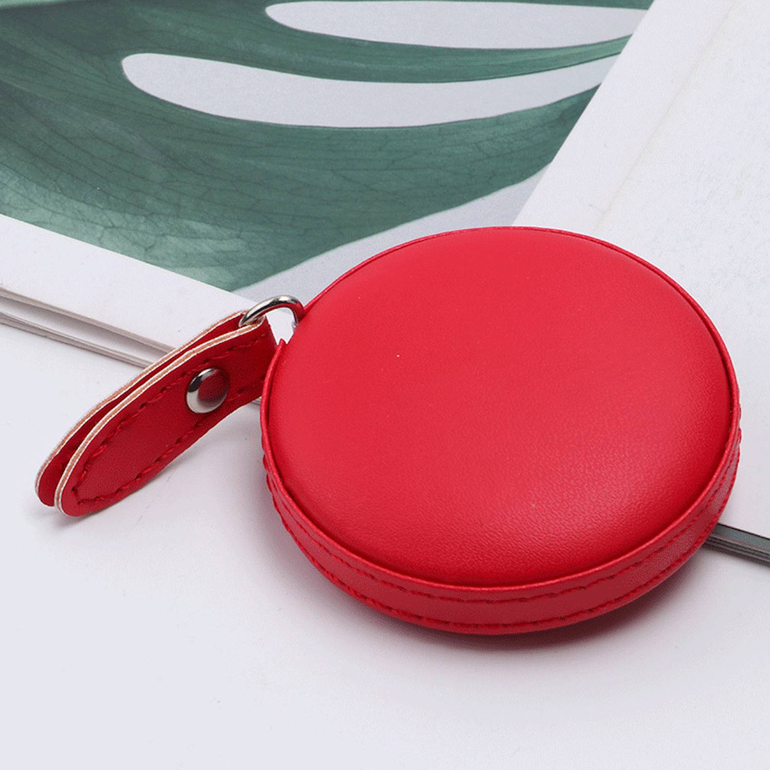 PU Leather Round Tape Measure 5