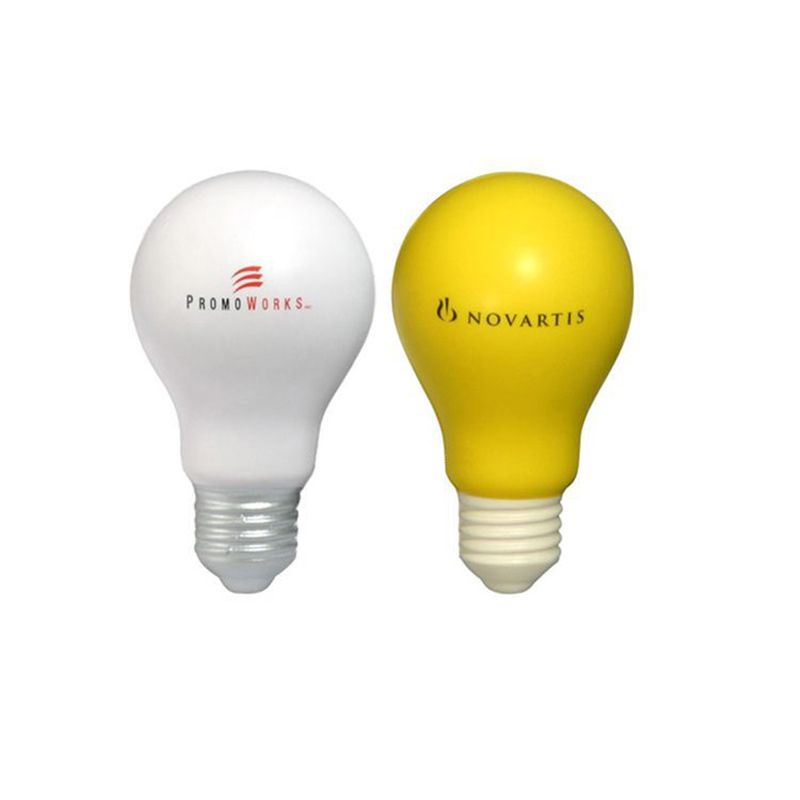 Light Bulb Shape Squeeze Toy Stress Reliever 5