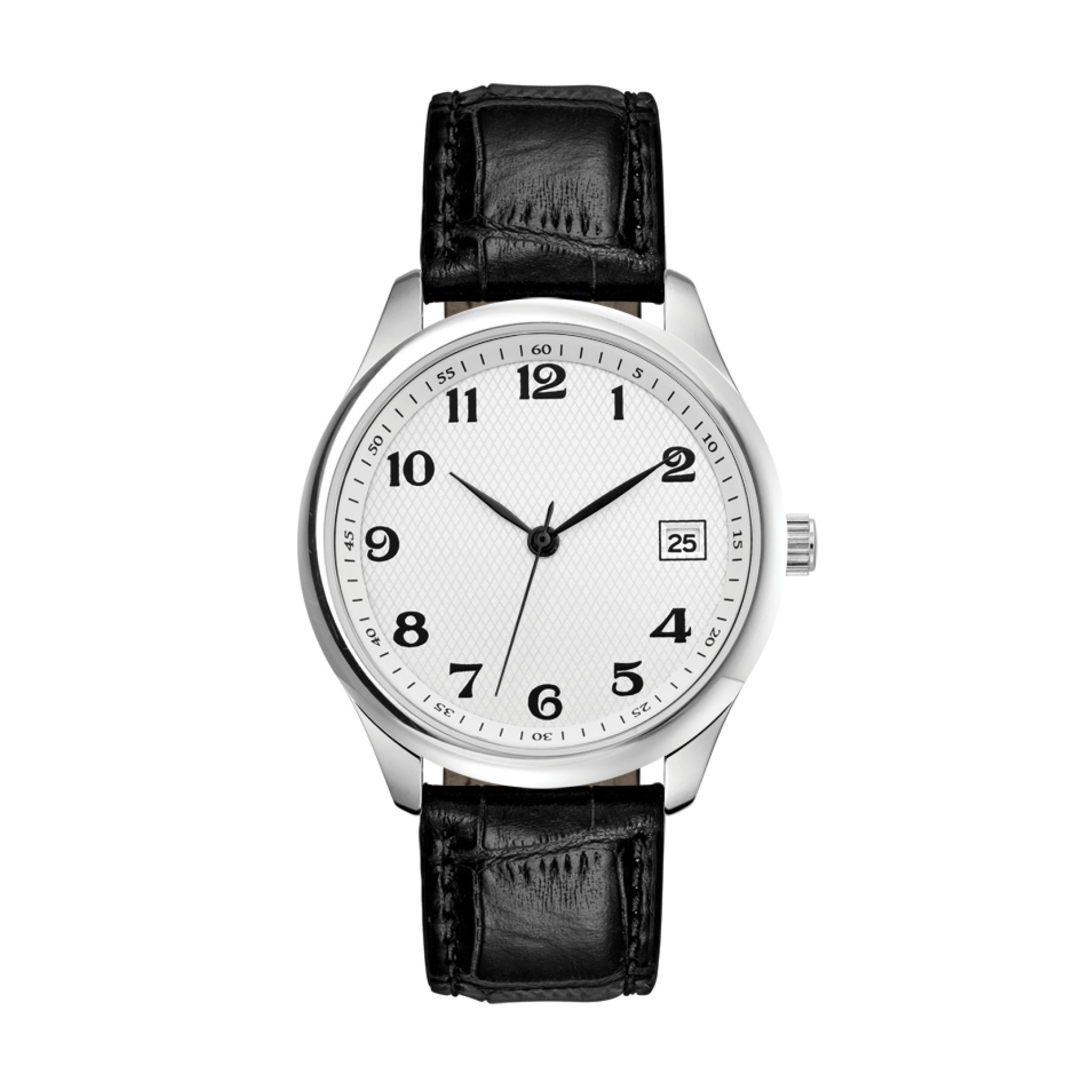 Classic Style Dress Watch Unisex Dress Watch with Date Display 3