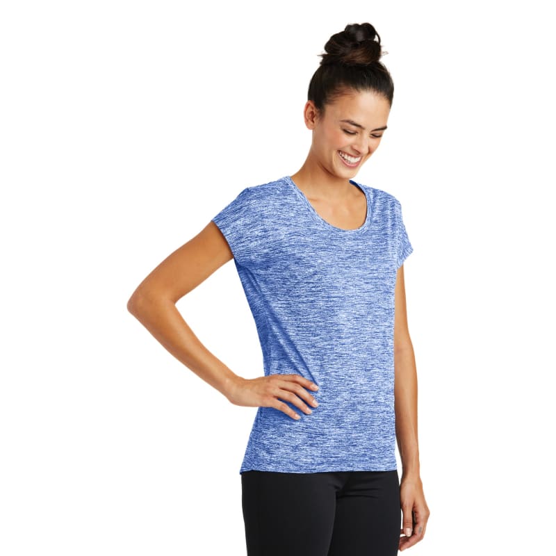 Sport-Tek Women's PosiCharge Electric Heather Sporty Tee. 22