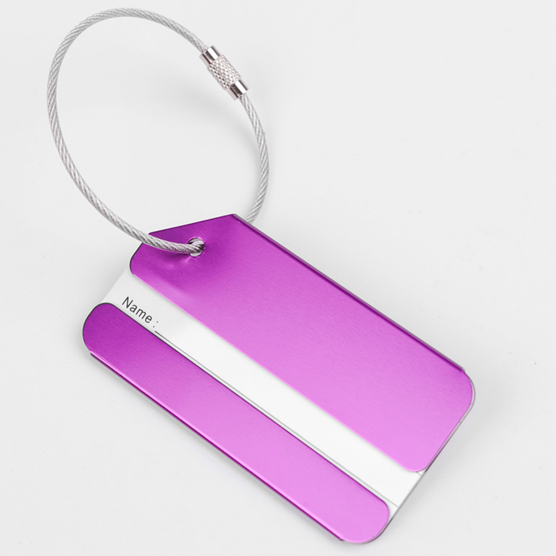 Aluminum Luggage Tags 3