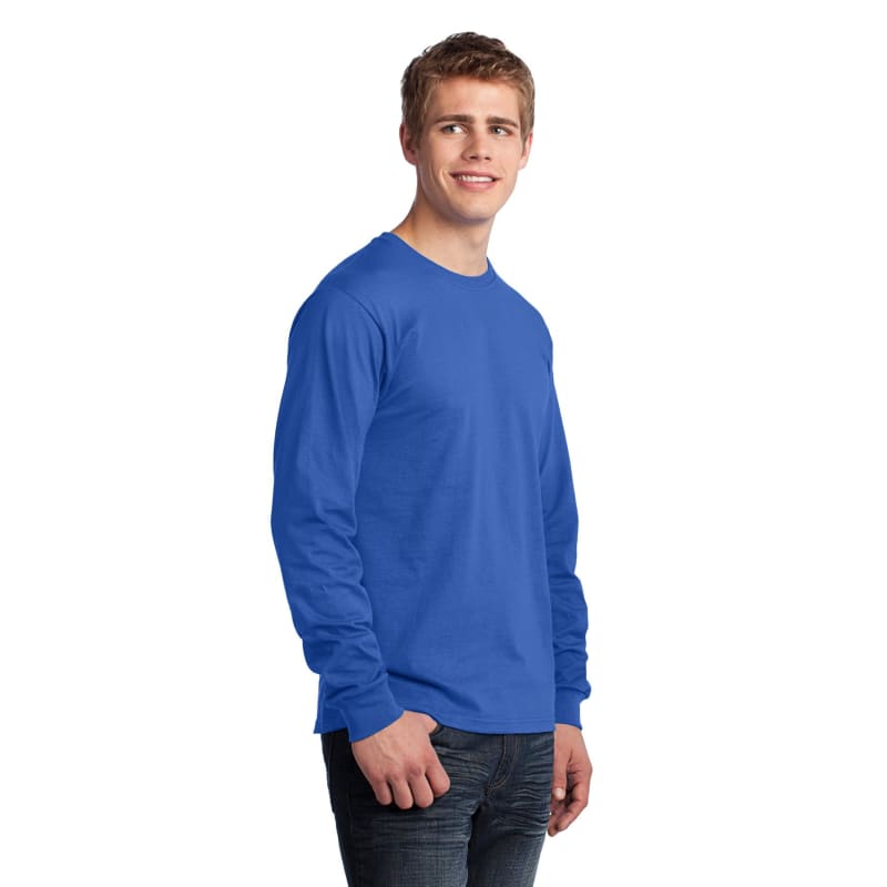 Port & Company - Long Sleeve Core Cotton Tee. 75