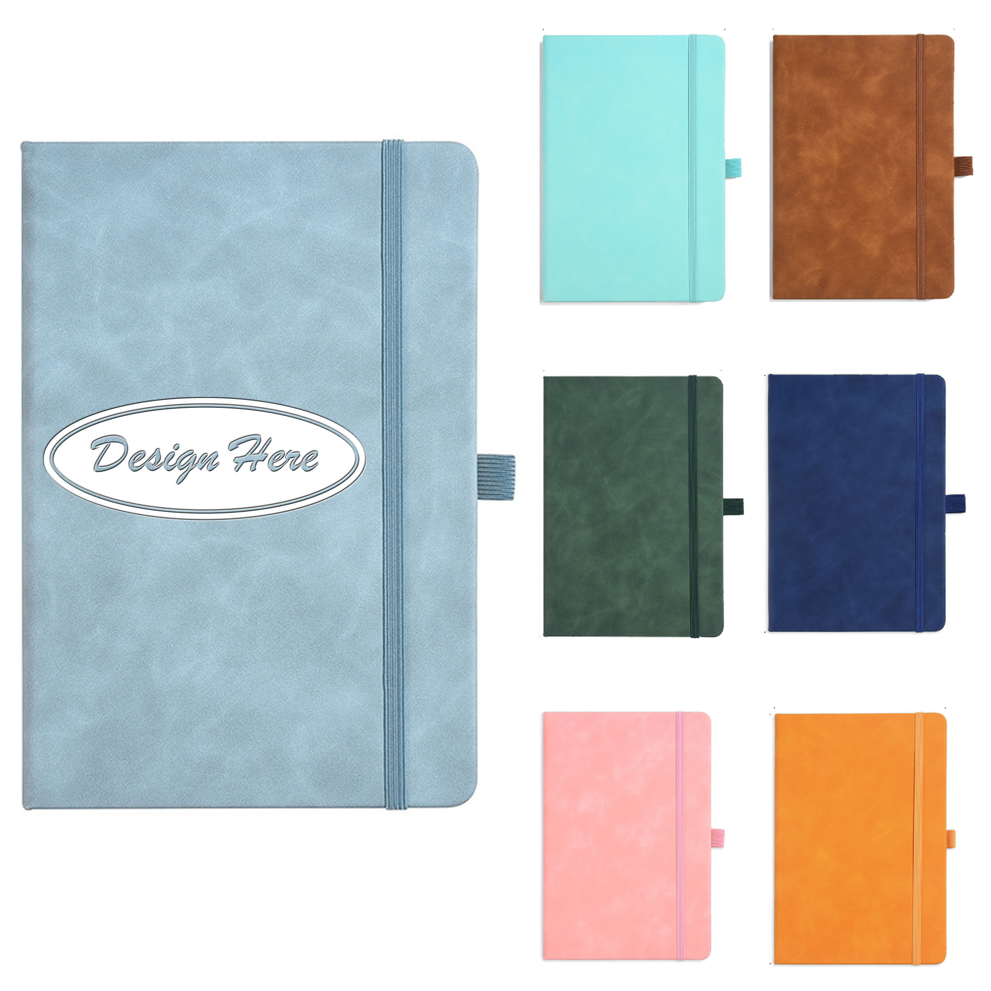 A5 Business Notebook with Secure Straps for Professional Use 4