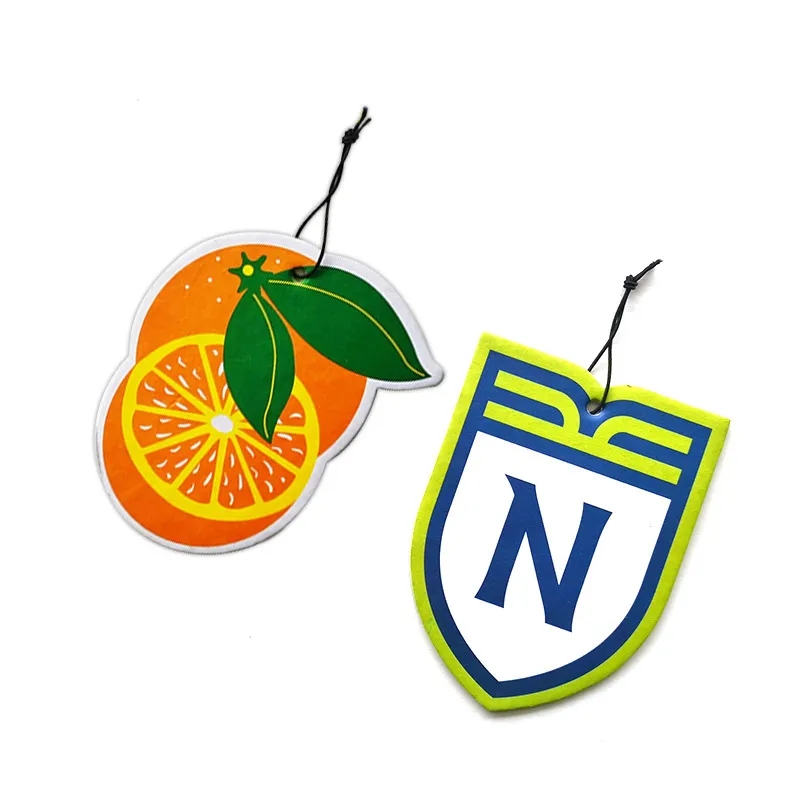 Customized Shape Die Cut Car Air Freshener 3