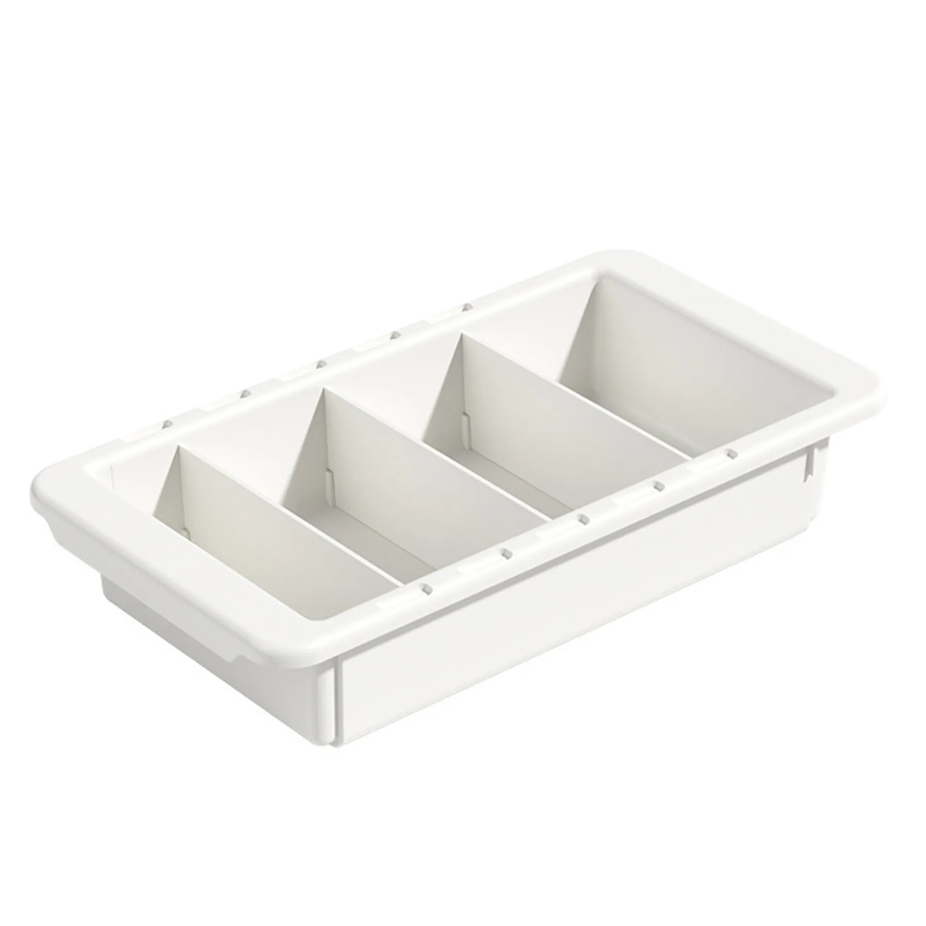 Plastic Retractable Divider Storage Basket 3