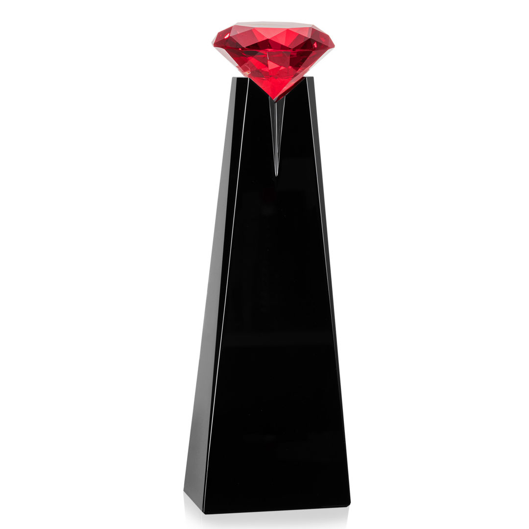 Alicia Gemstone VividPrint™ Award - Black/Ruby 2