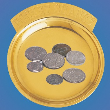 BRASS POCKET CHANGE PLATE 2
