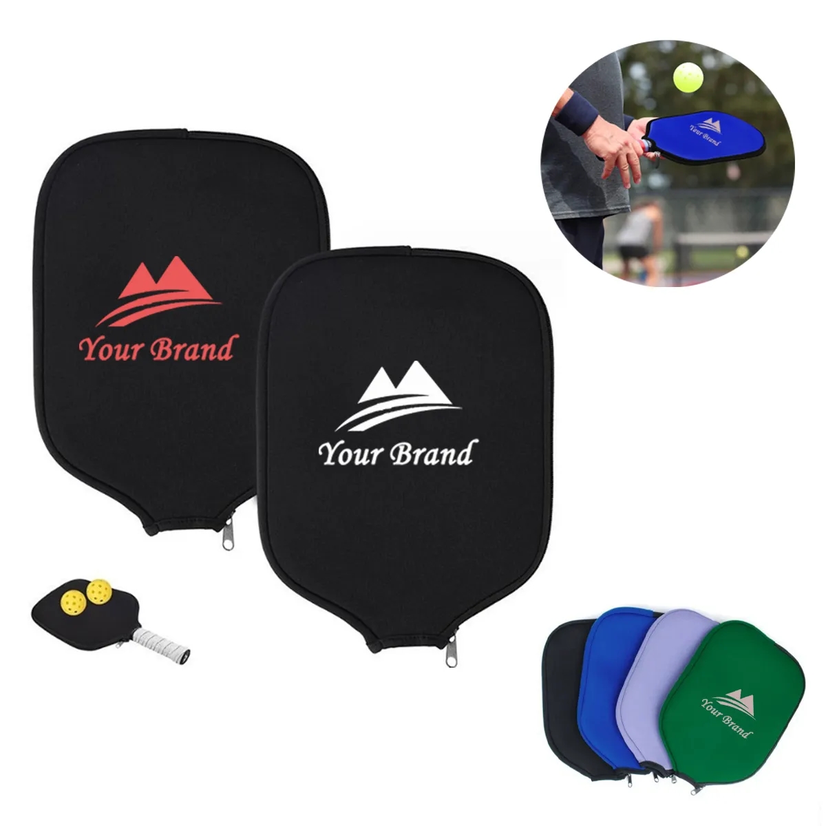 Neoprene Pickleball Rackets Cover 2