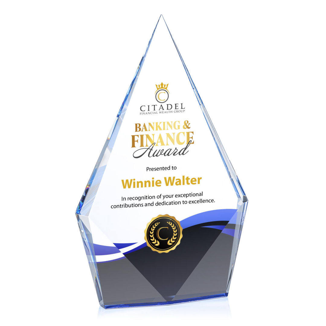 Shelton VividPrint™ Award - Blue 11