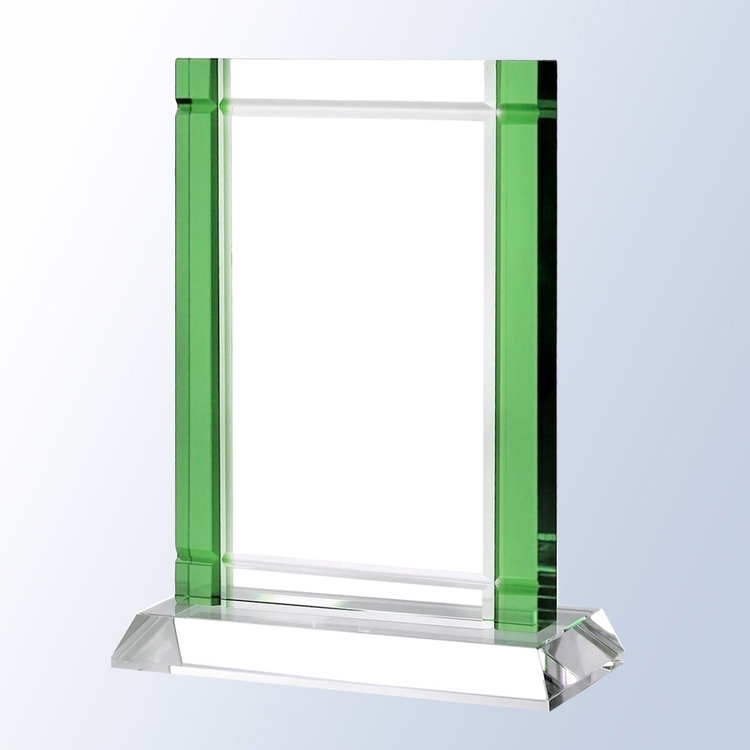 Green Deco Optical Crystal Award 2