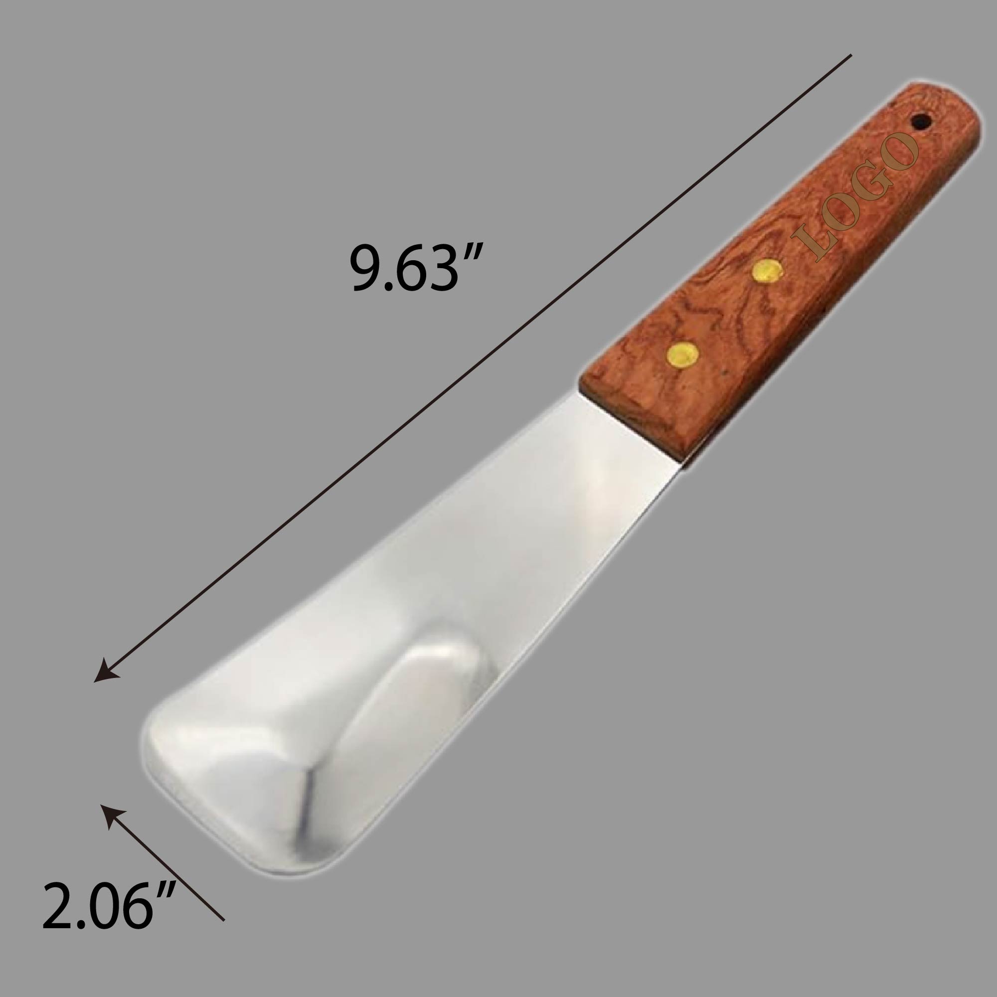 Ice Cream Spade Scoop With Wood Handle 2