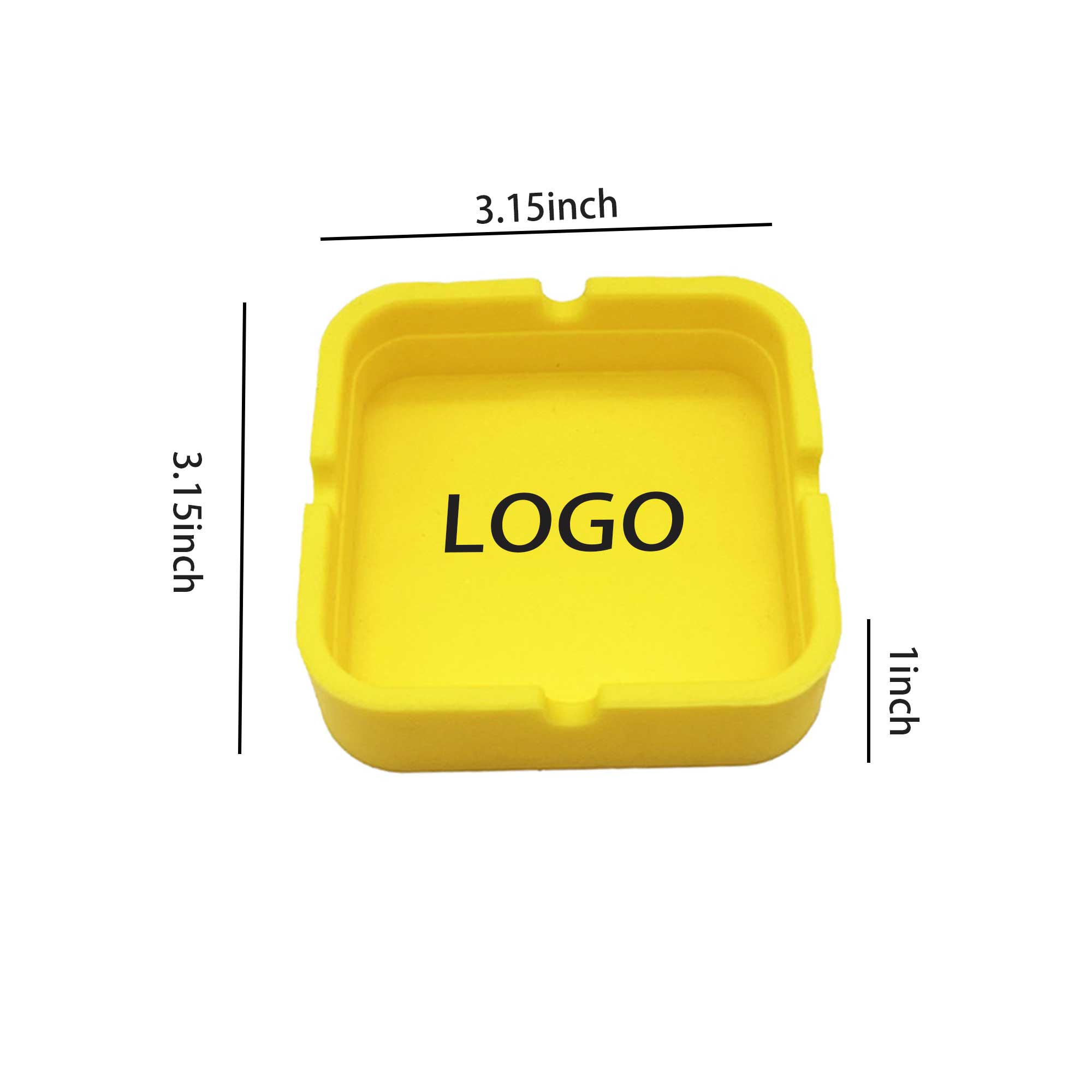 Durable Portable Silicone Ashtray 4