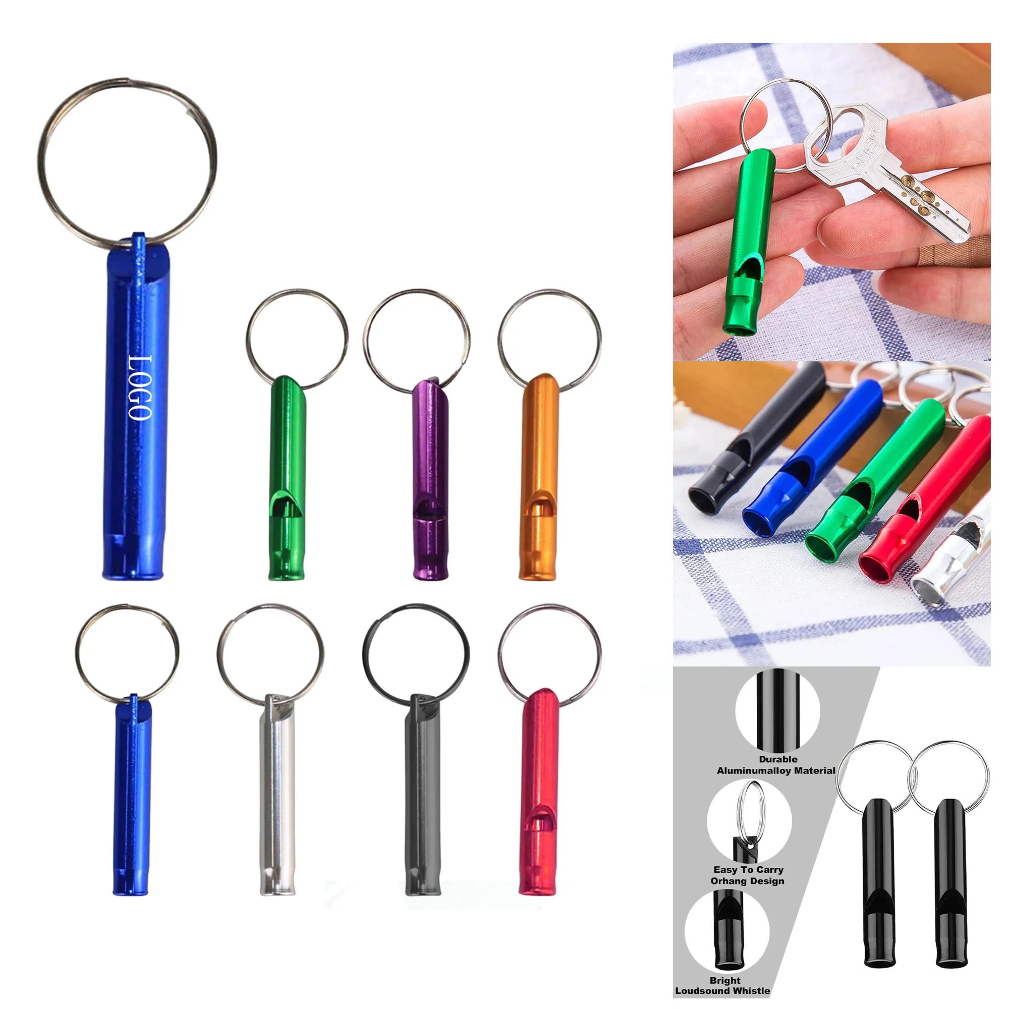Emergency Whistle with Keychain 14