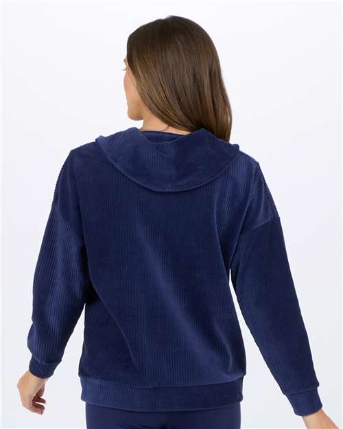 Women's Manchester Corded Quarter-Zip Pullover - BW5203 3