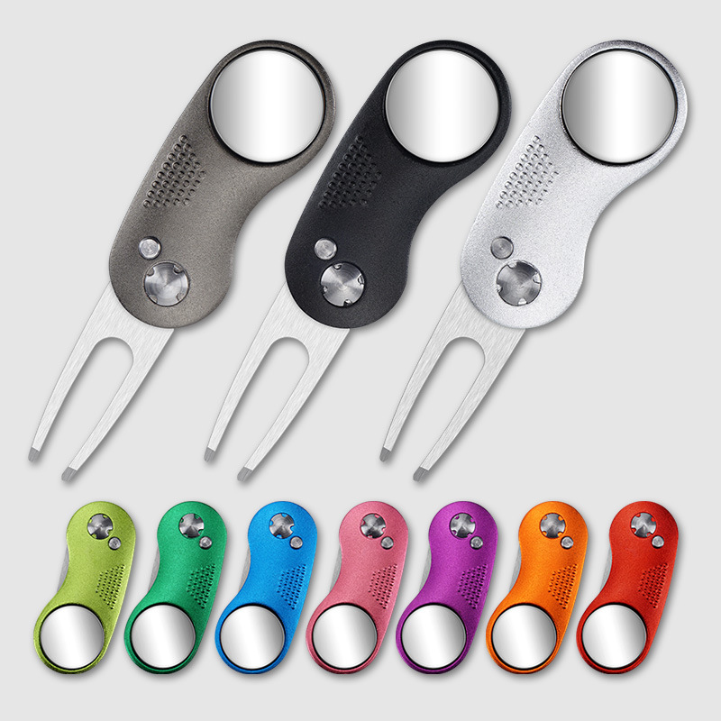 Compact Stainless Steel Golf Divot Tool for Avid Players 3