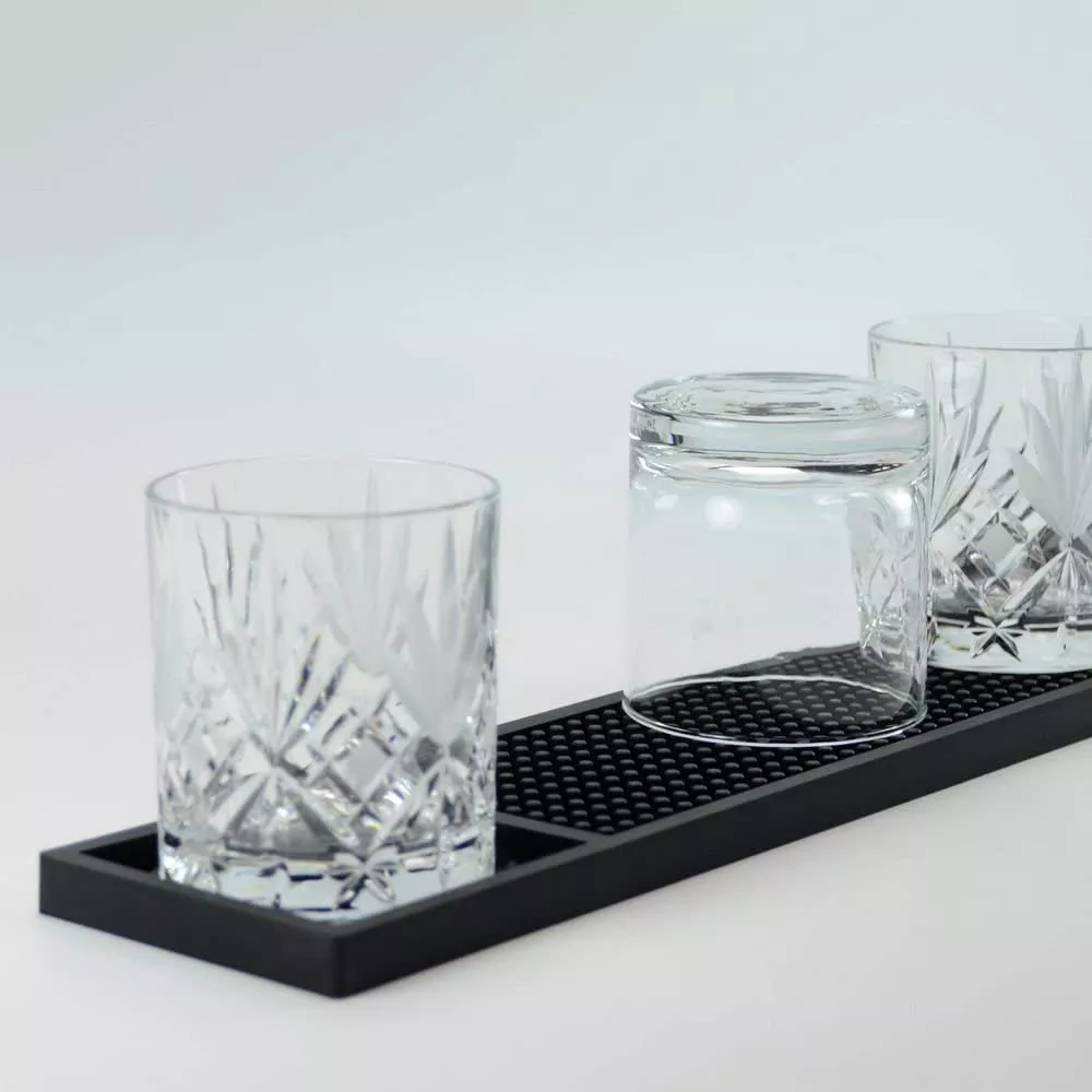 Branded PVC Custom Promotion Counter Rail Mat 3