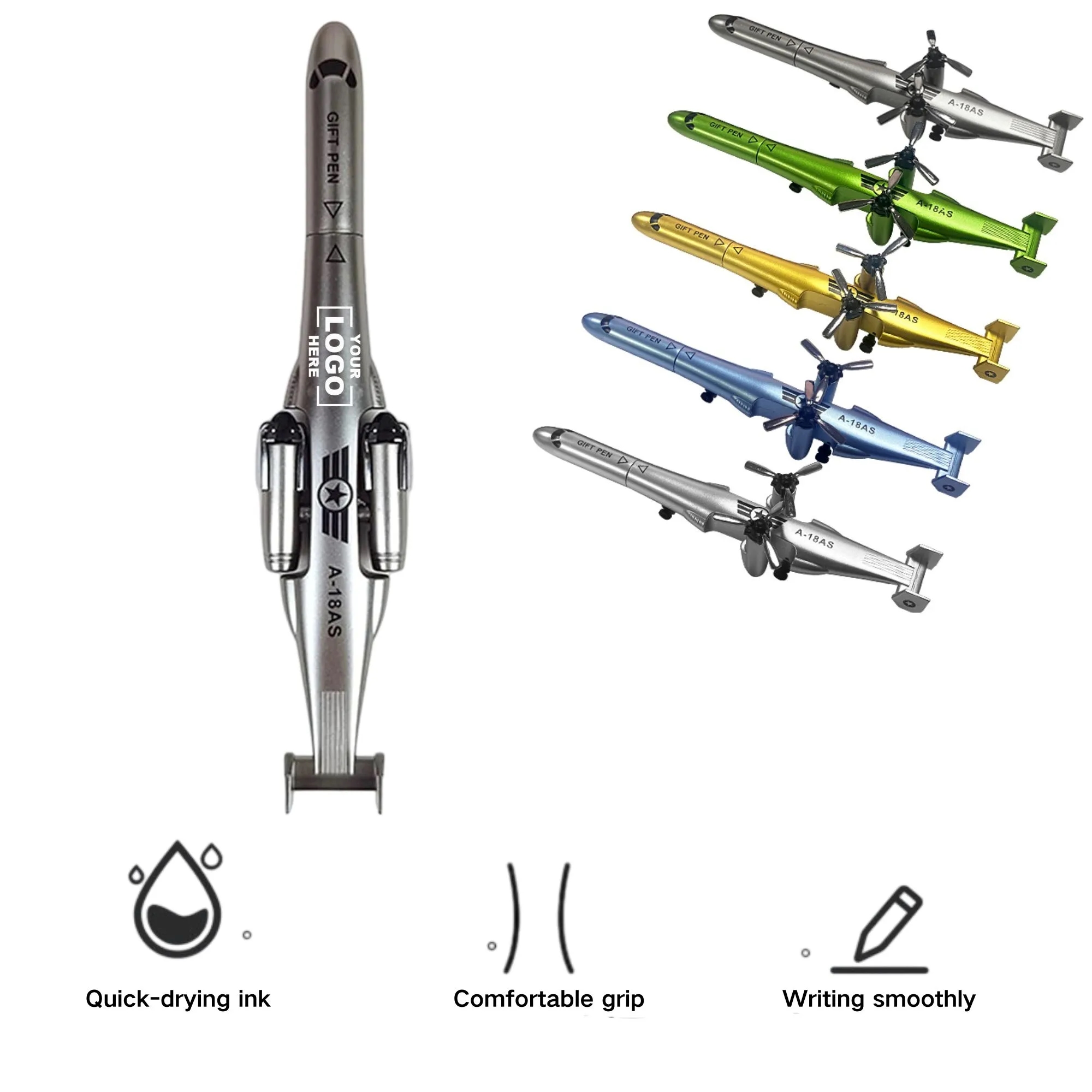 Creative Helicopter Shaped Ballpoint Pen
