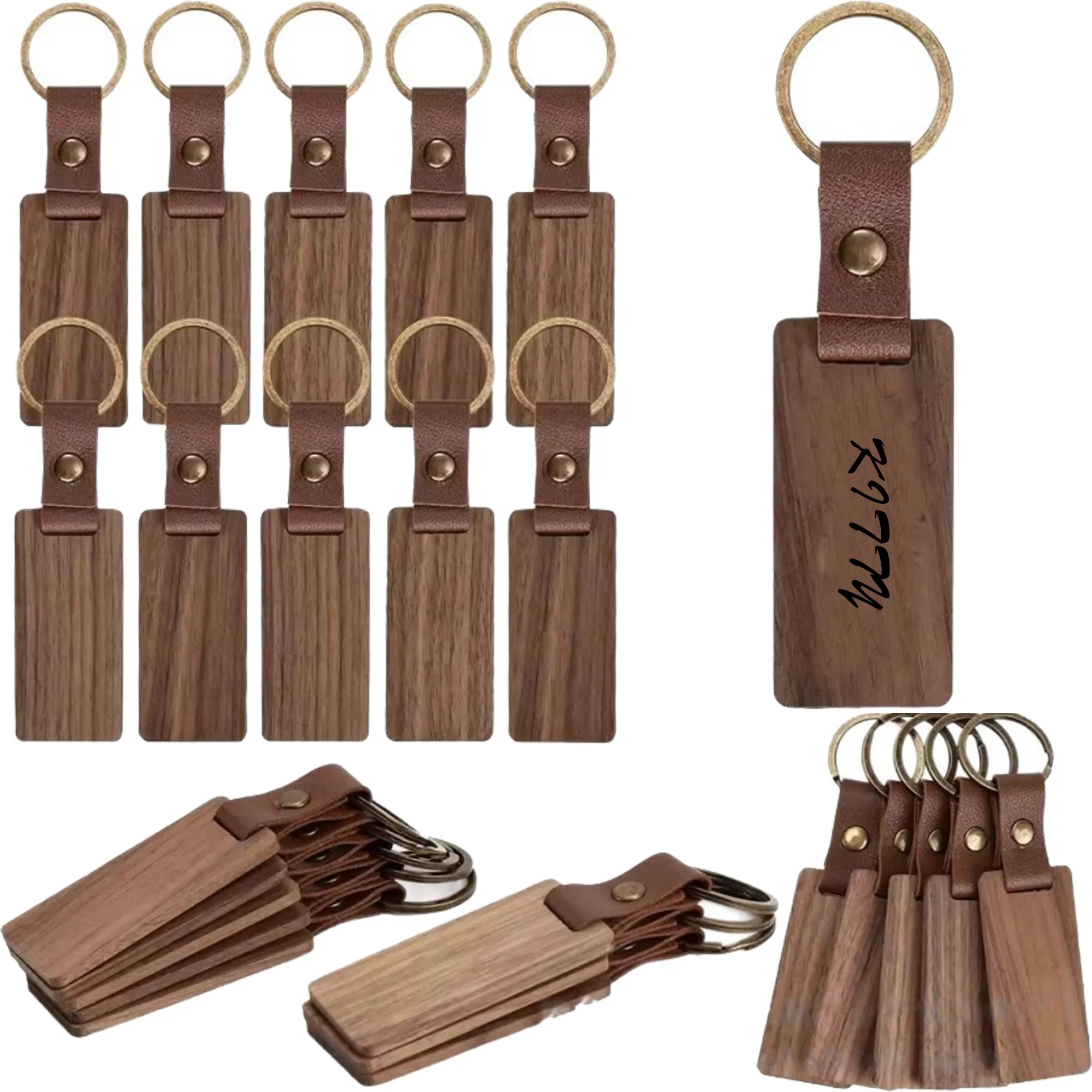 Black Walnut Keychain