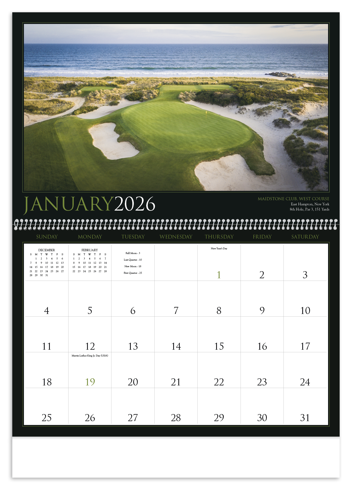 Triumph® Calendars Golf America Calendar 28