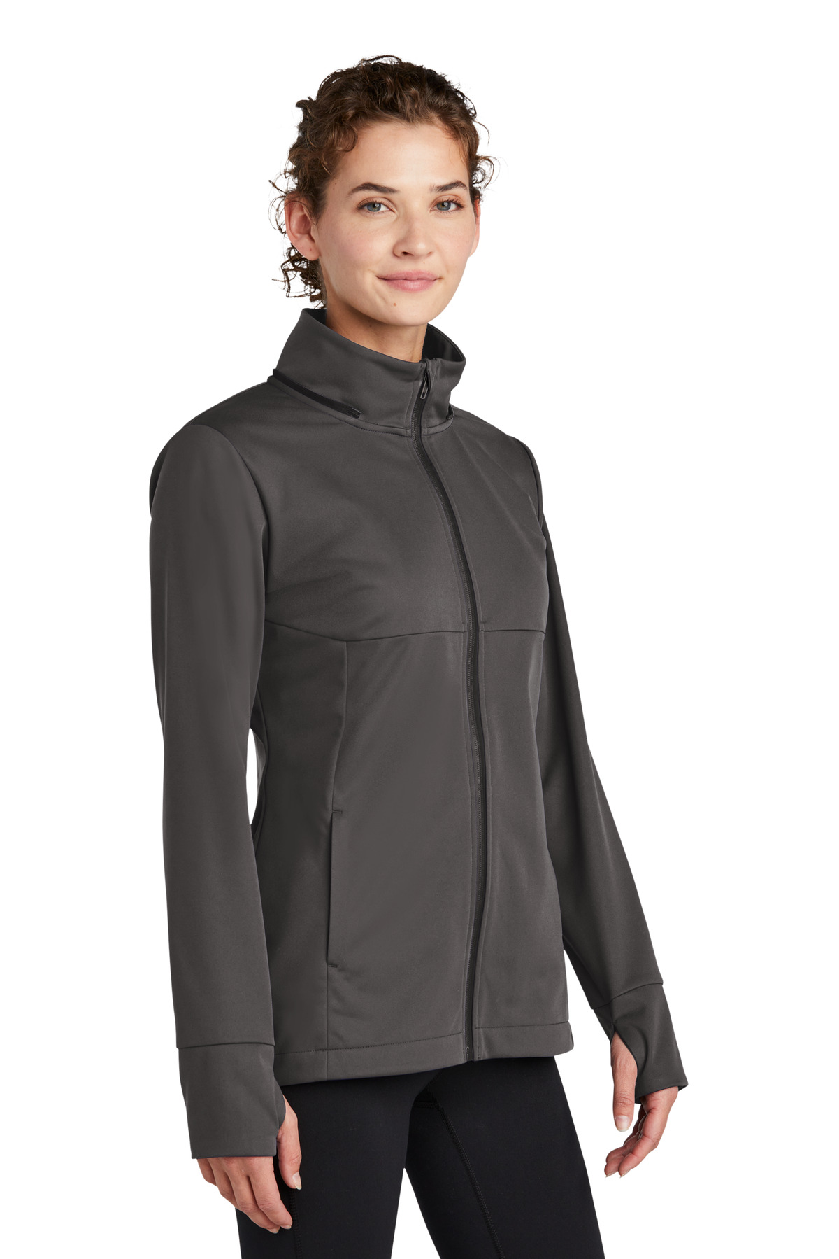 Sport-Tek® Women's Hooded Soft Shell Jacket 11
