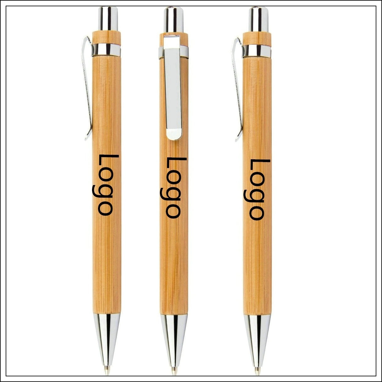 Bamboo Ballpoint Pen 3