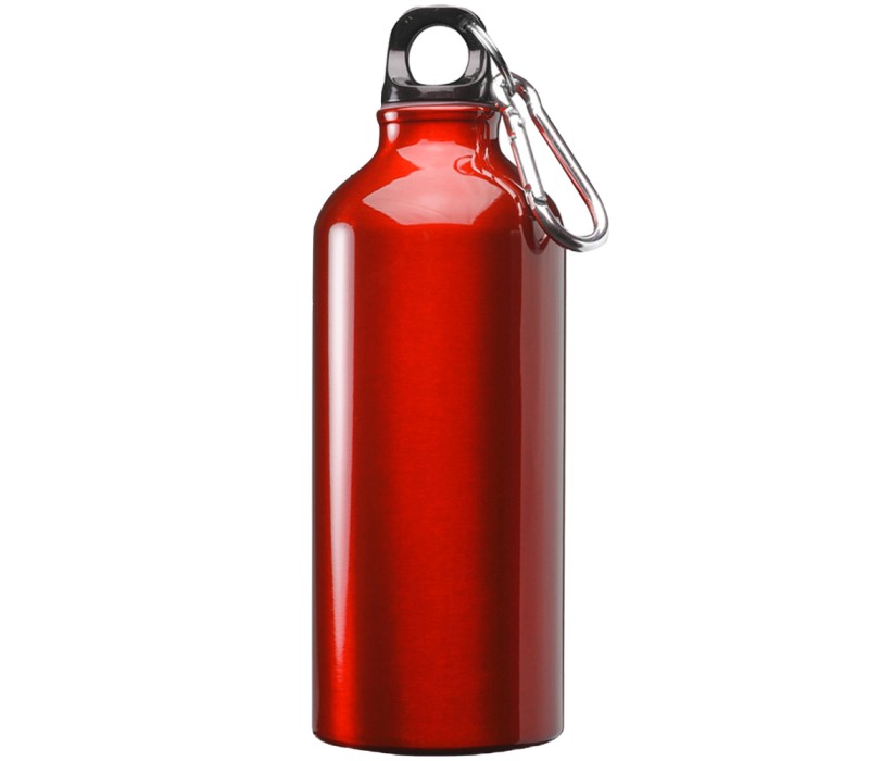 Aluminum Water Bottle with Carabiner, 20 oz., custom water bottle with logo imprint 4