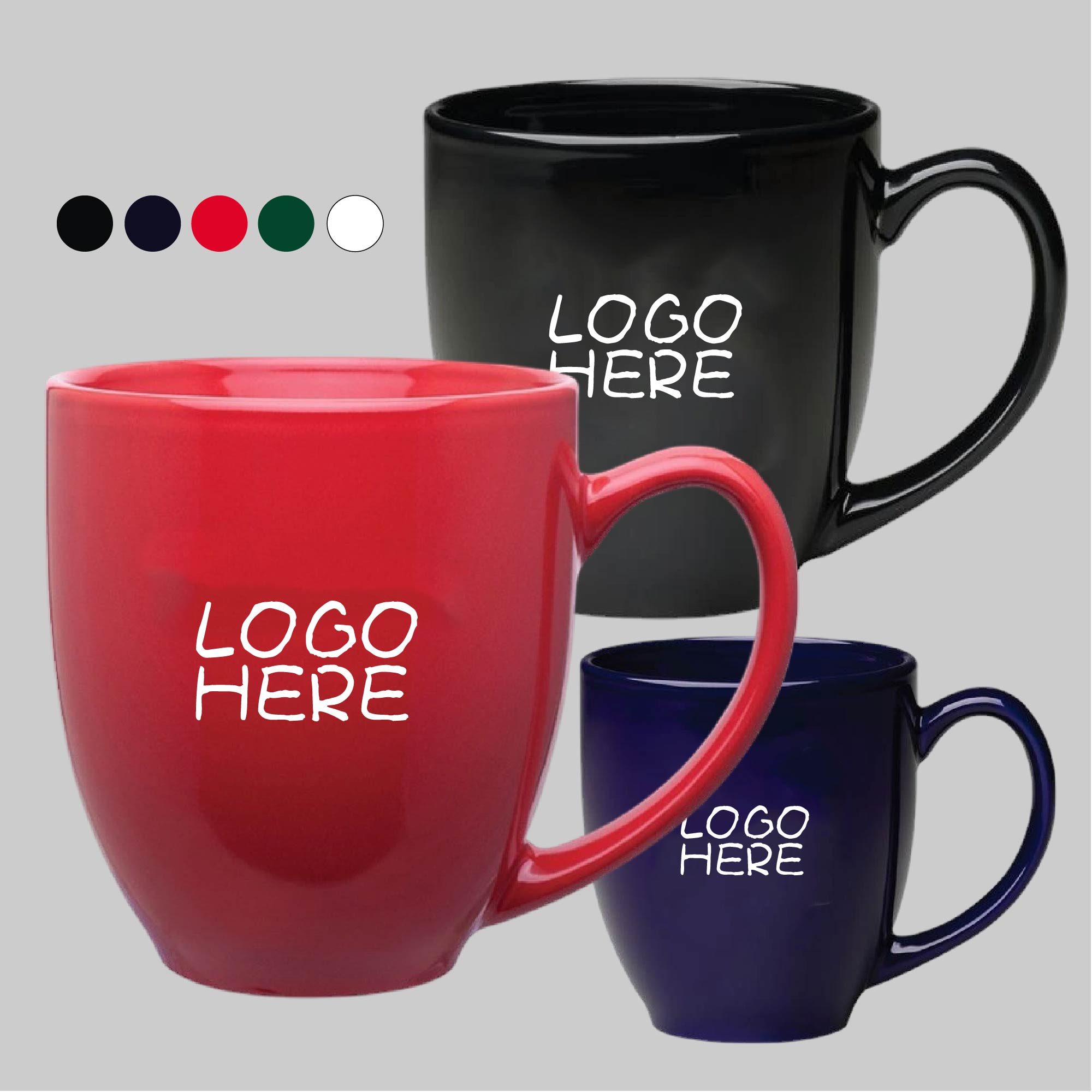 16 Oz. Bistro Ceramic Mug 1