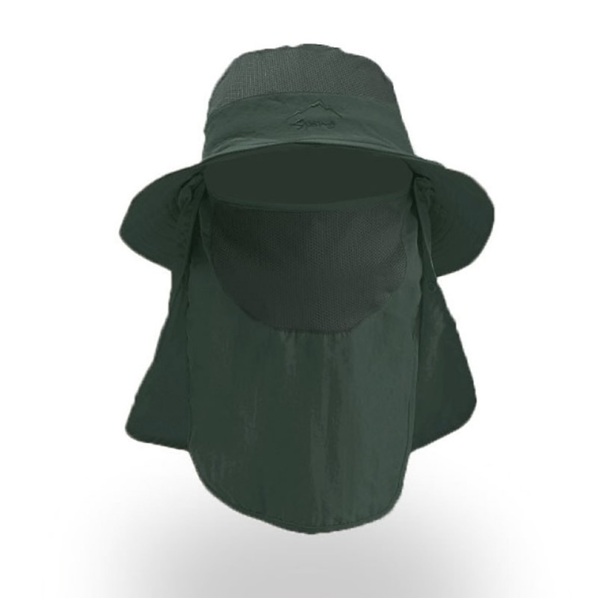Adult Unisex Cotton Bucket Hat w/Neck Flap 4