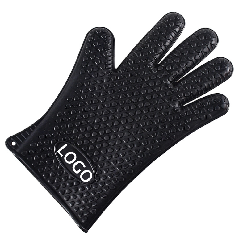 Custom Gift Silicone Baking Oven Mitt & BBQ Gloves 4