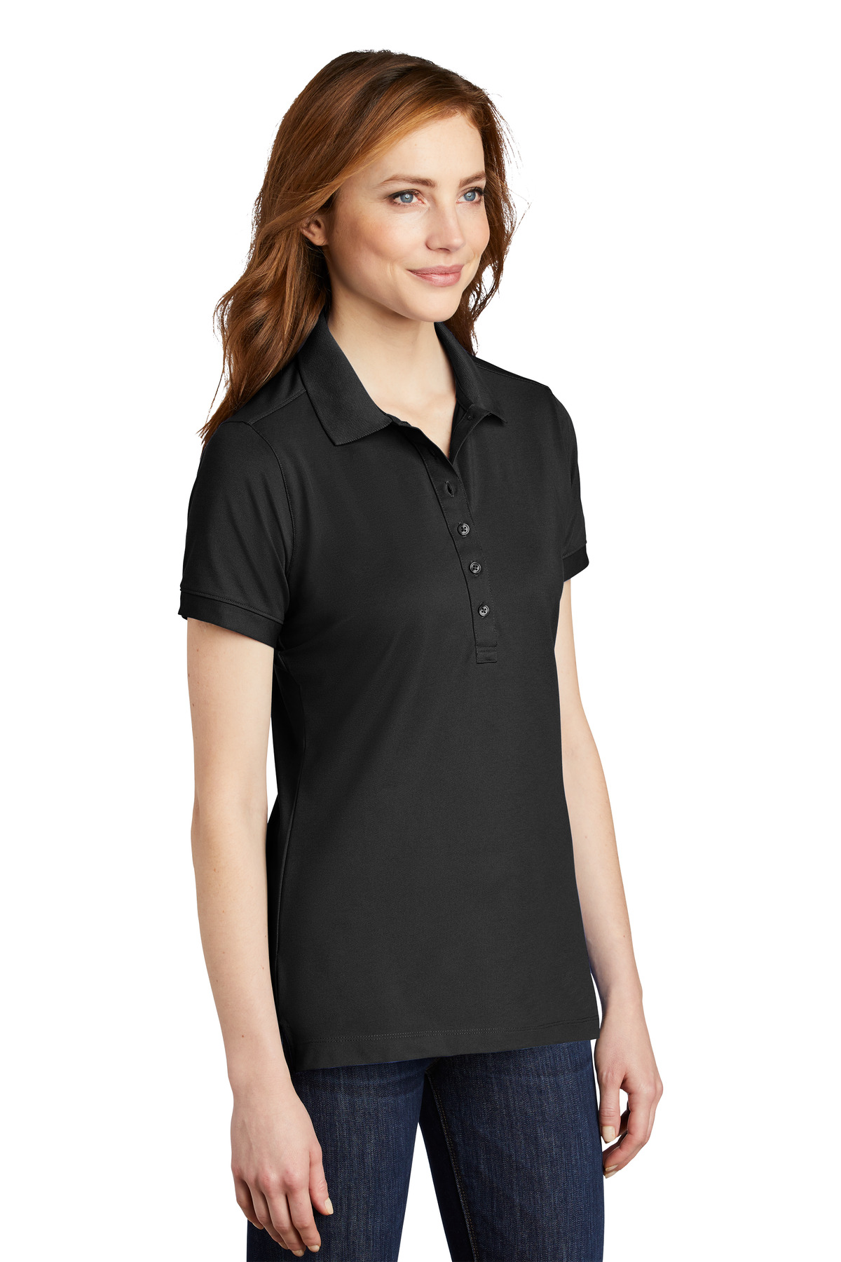 Port Authority Women's Stretch Pique Polo. L555 16