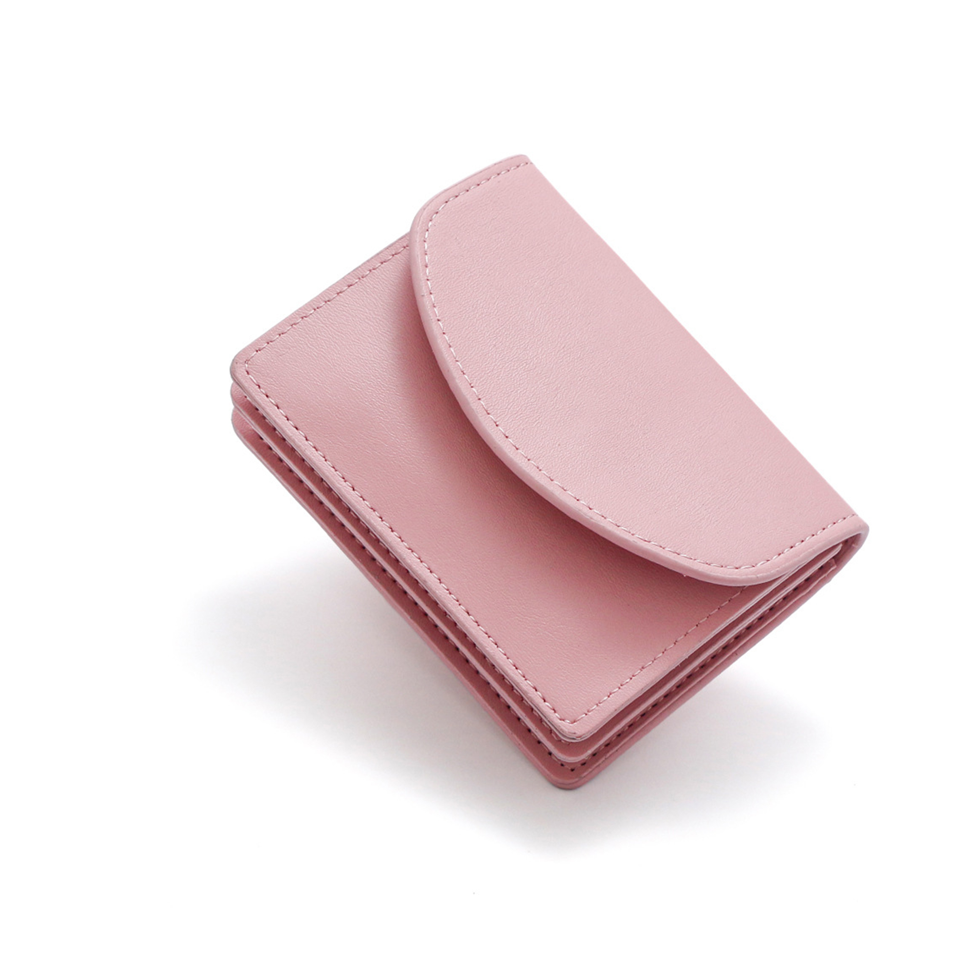 Compact Zipper Wallet Pouch With Card Slot 7