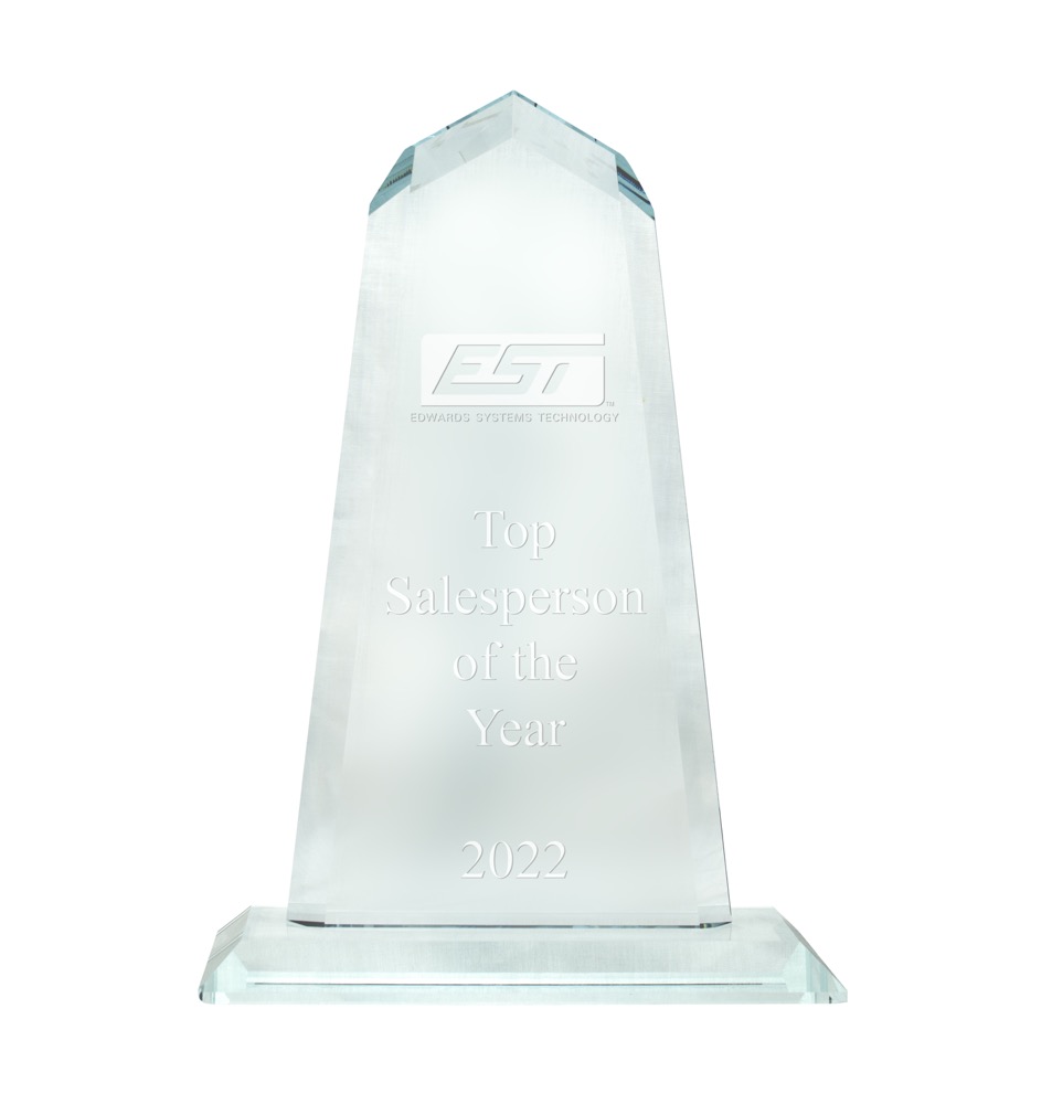 12" Pinnacle Award Clear 2