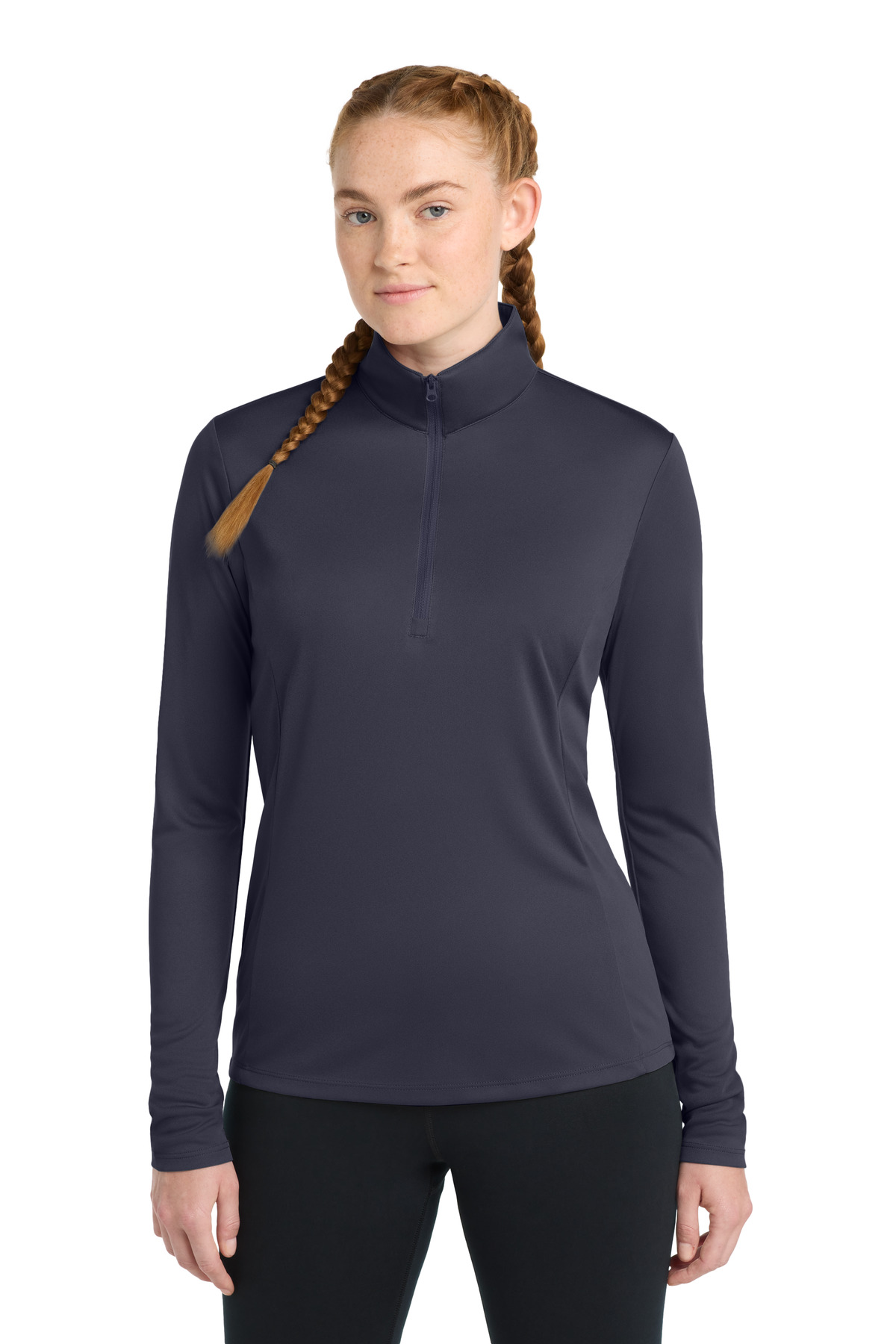 Sport-Tek Women's PosiCharge Competitor 1/4-Zip Pullover. LST357, custom hoodie or sweatshirt with logo imprint 38