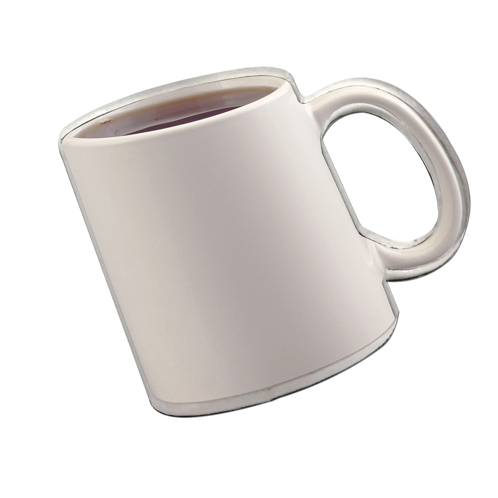 1/4" Acrylic Coffee Mug Magnet 1