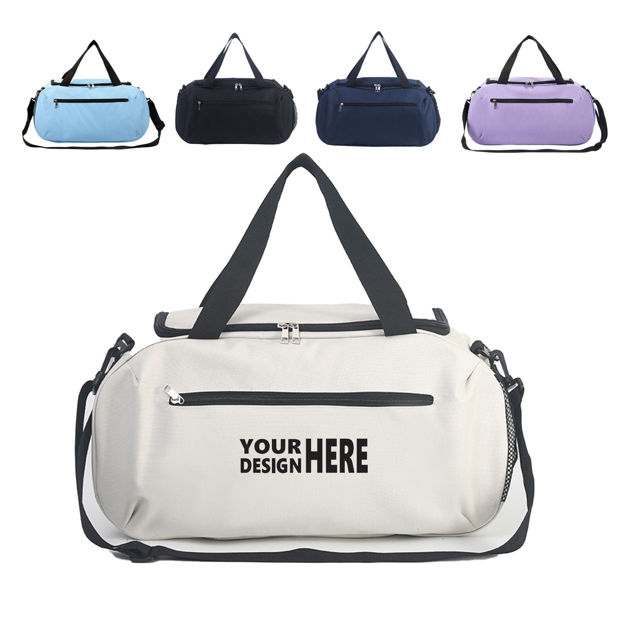 35L Multifunctional Oxford Cloth Gym Bag MOQ 10 4