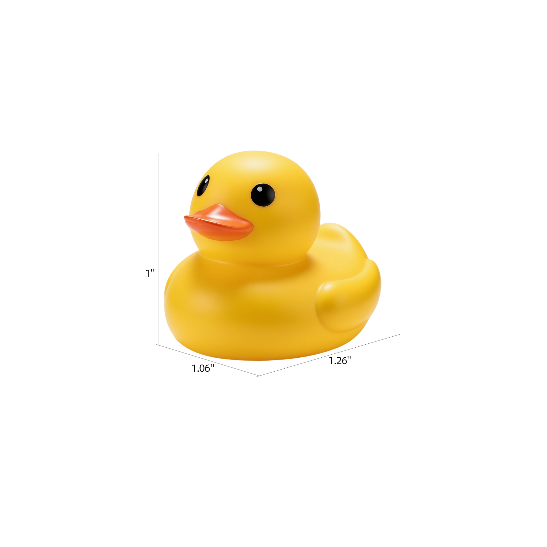 2'' Rubber Ducks Bath Toy 12