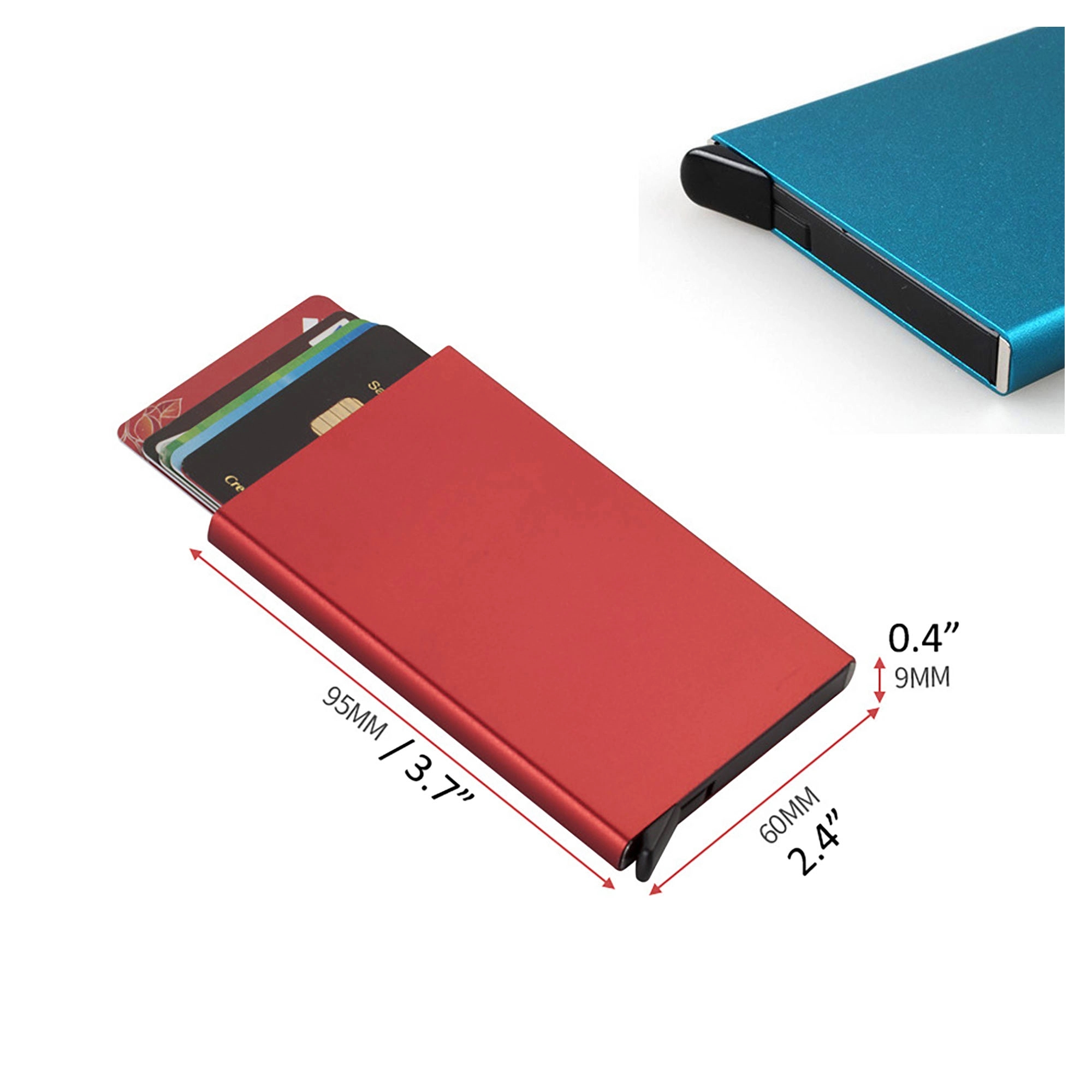 Aluminum Alloy Business Card Holder 2