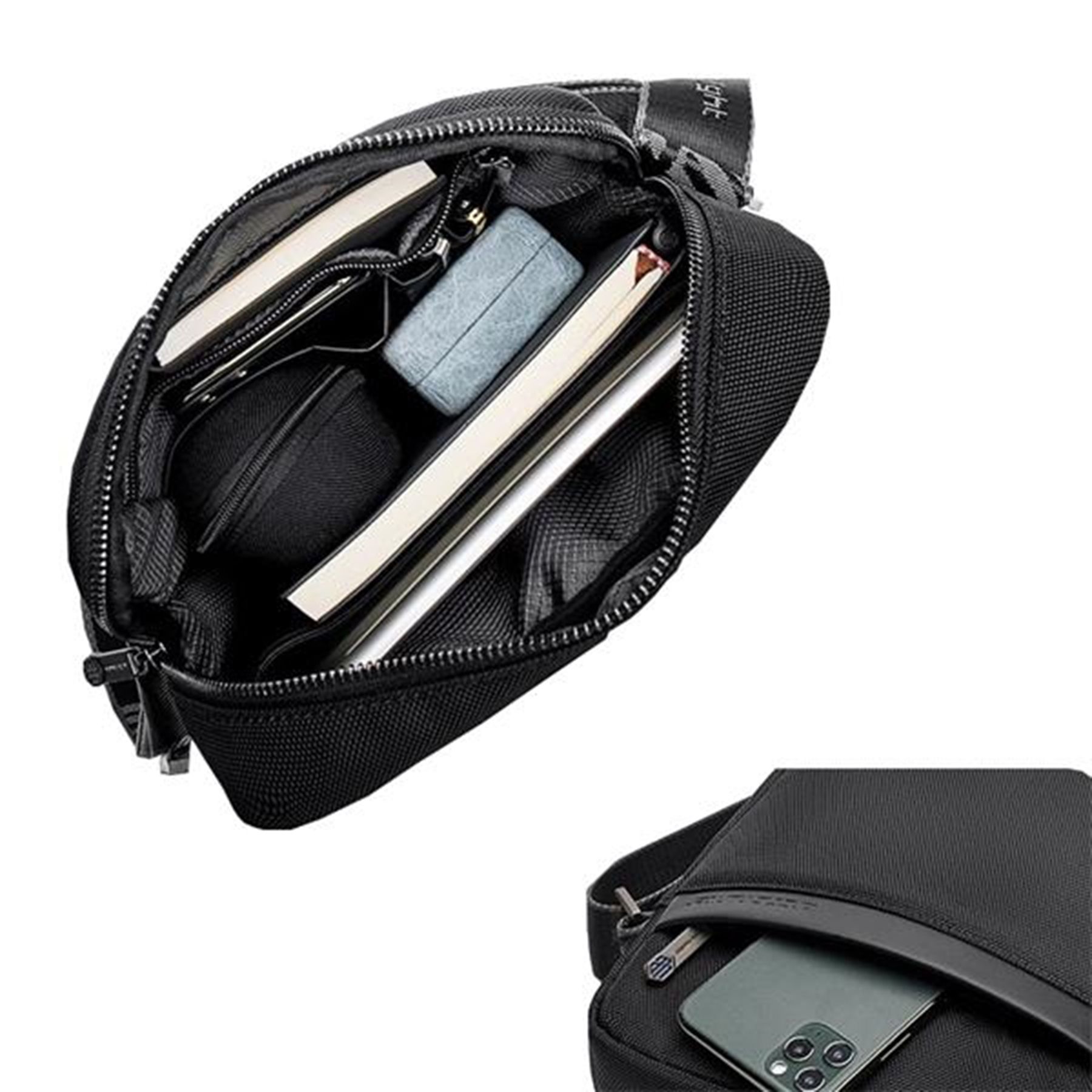 Men's Leather Shoulder Crossbody Bag 3