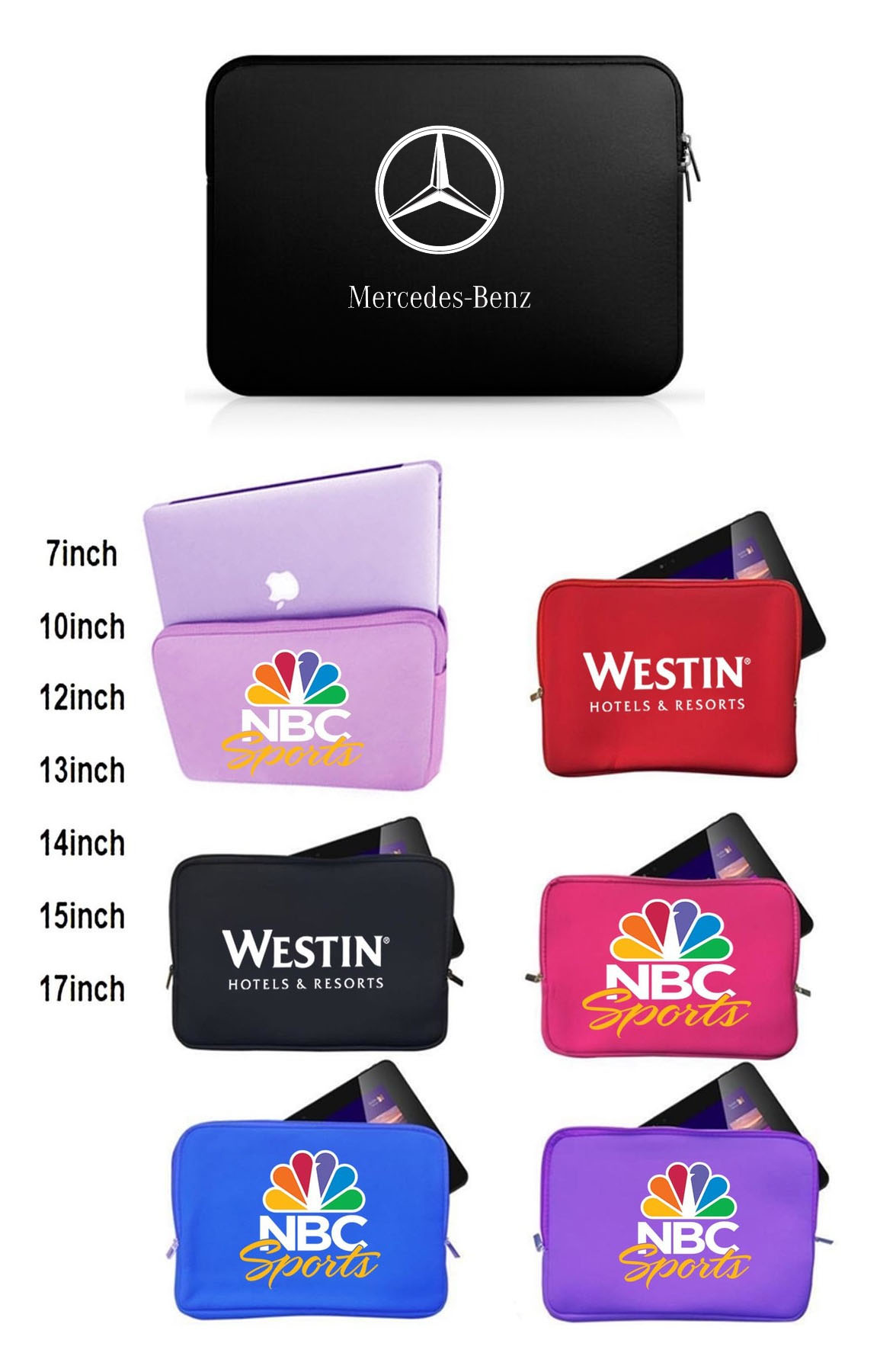 iBank ® 10" Neoprene Zippered Case 2